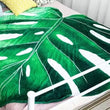 Soft  Large Leaf Shape Blanket Soft