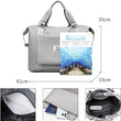 Expandable Travel Duffle Bag Large Overnight Bags Carry on Shoulder Gym Bags
