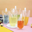 15pcs 500ml Disposable Drink Pouches for Travel