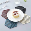 4pcs Home Heat Insulation Silicone Mat