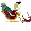 Acrylic Sheet Decortion Stealing Christmas Lighting Signs for Holiday Outdoor Yard Decoration