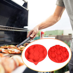 Hamburger Patty Maker Silicone Burger Press And Freezer Container