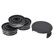 For Parkside Cordless Grass Trimmer PRTA 20-Li C3 IAN351753 Spool & Cover