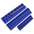 Magnetic Socket Organizer Storage Holder Tool 1/4" 3/8" & 1/2" Metric