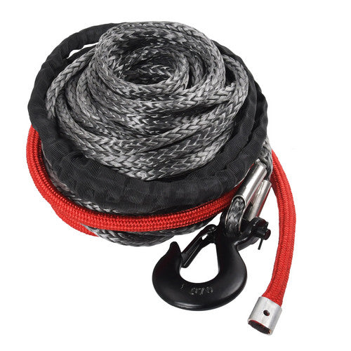 25000lbs Winch Rope 30M For Hook Synthetic Tow Recovery Cable