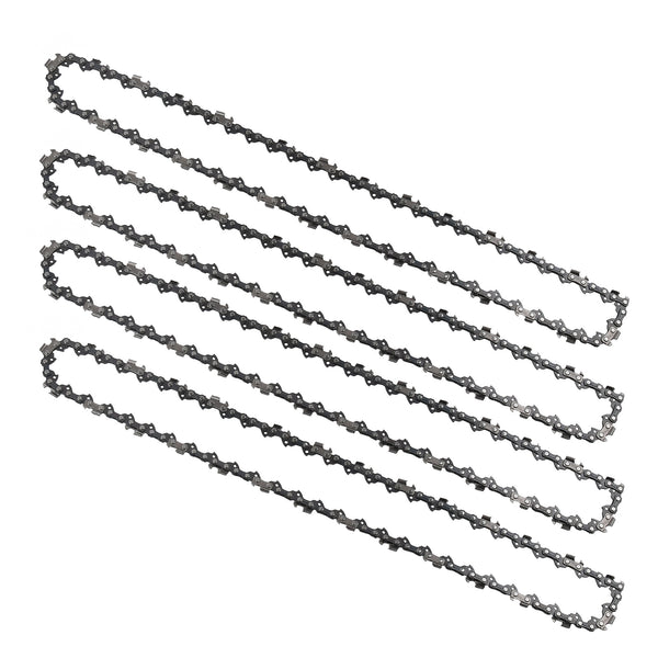 4 Pack 16 Inch Chainsaw Saw Chain Blade Pitch 0.050 Gauge 57DL Drive Links