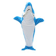 Adult Wearable Shark Blanket Shark Hoodie Pajamas