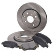 Brake Discs & Brake Pads 247mm Front for Citroen Peugeot Toyota C1 107