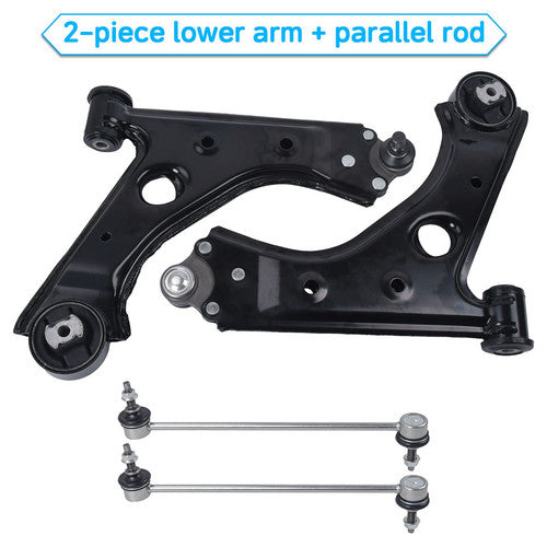 VAUXHALL CORSA D 2006-2015 FRONT LOWER SUSPENSION WISHBONES ARMS PAIR