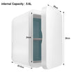 5.6L Portable Mini Fridge Table Top Electric Small Cooler Bedroom Ice Box Office