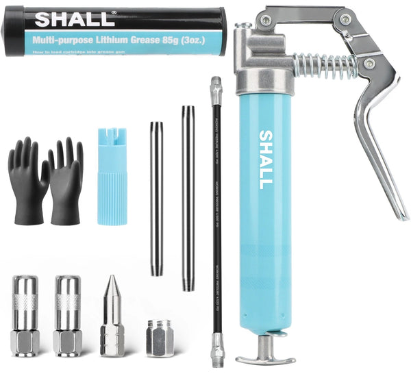 Mini Grease Gun, Small Grease Gun Kit ,3.52OZ Capacity