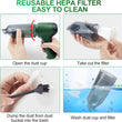 Handheld Vacuum 12000pa Powerful Suction Wireless Car Vacuum
