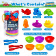 1 Set Animal Counting Toy Colorful Educational Creative Rainbow Counting Toy