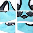 3pack Sports Bra Cut Out Back Gym Yoga Top