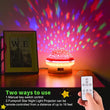 Star Projector Night Light Remote Control Rotating 8 Color Changing and Dimmable Moon Light Projector