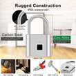 Fingerprint Waterproof Keyless Anti-Theft Security Digital Lock