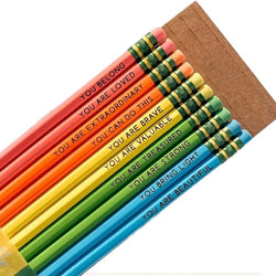 10pcs Affirmation Pencil Set
