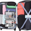 Clear Toiletry Bag with Zippers Travel Cosmetic Makeup Bag