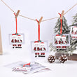 Christmas Wooden Hanging Ornaments