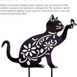 Cat Planter Acrylic Stakes Lawn Art