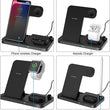 4 in 1  Wireless Charging Stand Dock Compatible with ios