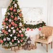 12pcs Christmas Ornament Wooden Hanging Pendants