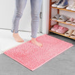 50*80cm Rectangle Chenille Bath Rug Kitchen Rug Pad Non-Slip Floor Mat