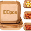 50pcs/ 100pcs Air Fryer Disposable Paper Liner