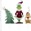 Acrylic Sheet Decortion Stealing Christmas Lighting Signs for Holiday Outdoor Yard Decoration