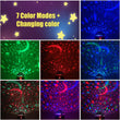 Star Projector Night Light Remote Control Rotating 8 Color Changing and Dimmable Moon Light Projector