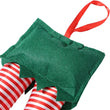 Santa Claus Hanging Legs Christmas Car Decoration