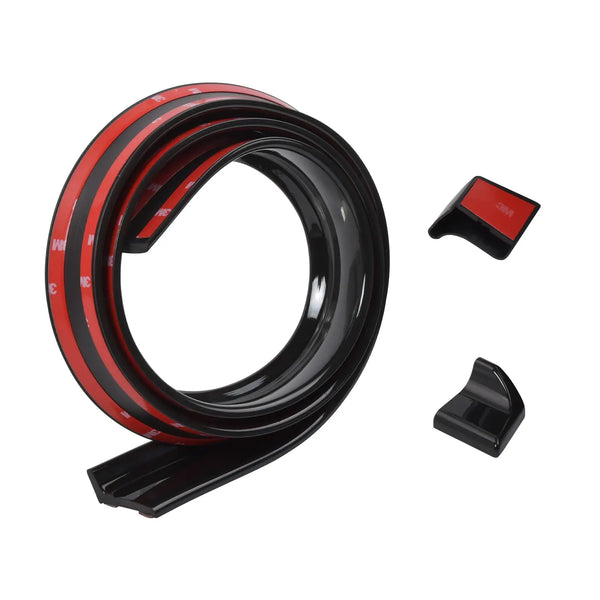 1.5M Gloss Black Car Rear Wing Lip Spoiler Tail Trunk Boot Trim Universal
