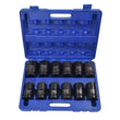 DEEP IMPACT Socket Set 24-41mm HGV Long Reach Impact Sockets