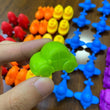 1 Set Animal Counting Toy Colorful Educational Creative Rainbow Counting Toy