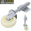 4inch Durable Spring Loaded Swivel Caster Nylon Gate Wheel