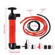 Transfer Siphon Syphon Air Pump Fuel Oil Water Liquid Fluid Extractor