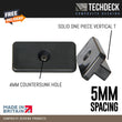 Composite Decking T Clips / Spacers / Hidden Fixing Black Screws