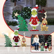 Acrylic Sheet Decortion Stealing Christmas Lighting Signs for Holiday Outdoor Yard Decoration