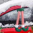 Santa Claus Hanging Legs Christmas Car Decoration