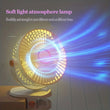 Desk Clip On Fan Portable Desktop Fan with Night Light