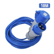 32A BLUE 240v Hook Up Marina Generator Extension Cable 5m -15m