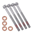 4x INJECTOR BOLT WASHER SEAL KIT FOR Mercedes-Benz Diesel Injector