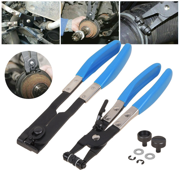 HOSE CLAMP PLIERS SET + AXLE BOOT PLIERS CLAMPING PLIERS CAR TOOL