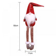 Christmas Santa Claus Tomte Long Leg Gnome Plush Decor