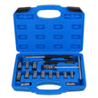 17pc Diesel Injector Seats Cutter Set Universal Tool Kit for BMW