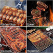 Stainless Steel Grilling Basket Portable Non-Stick Grill Basket with Handle