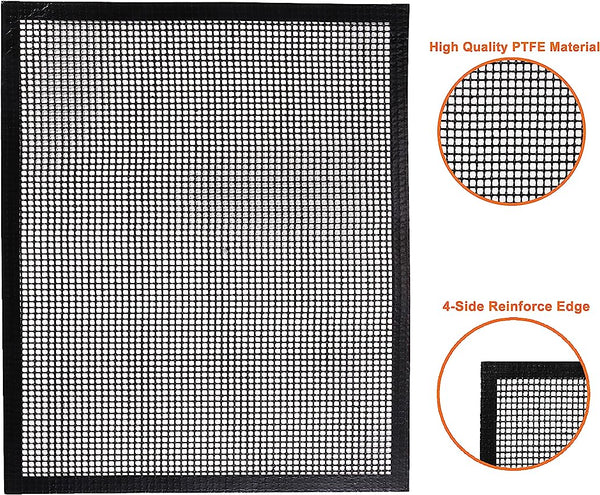 40*33cm Non-Stick Mesh Grilling Mat