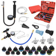 28pcs Radiator Pressure Tester Coolant Purge Refill Vacuum Cooling System