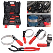 Swivel Oil Filter Strap Wrench Adjustable Oil Filter Pliers Set Removal Tool