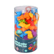1 Set Animal Counting Toy Colorful Educational Creative Rainbow Counting Toy